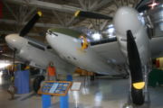 de Havilland Mosquito B 35 (reconfigured to a FB VI, on display at the Alberta Aviation Museum) in Edmonton. Alberta