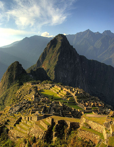 Image:Sunset across Machu Picchu.jpg