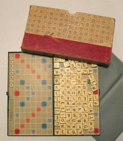 Travel Scrabble boards