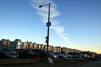 Contrail strangely looked as tsunami warning sign in San Francisco