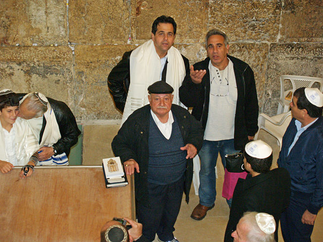 Image:Bar Mitzvah in the Western Wall 2 tunnel by David Shankbone.jpg