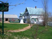 The Green Gables farmhouse located in Cavendish.