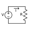 Image:Ohms law voltage source.svg