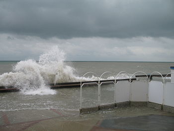 A spring high water at Wimereux (France)