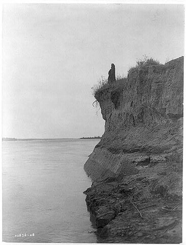 Image:Mandan man missouri river.JPG