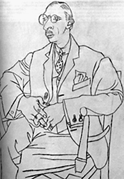 Portrait of Igor Stravinsky, c. 1920