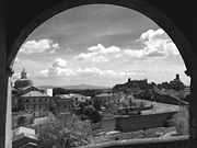 February 7: Earthquake kills 31 in Tuscania, Italy.