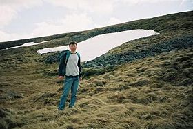 on the north side of Cross Fell, May 2006