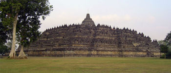 Borobudur from a distance