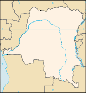 The Congo Falls below Stanley Pool (Pool Malebo) . Congo Basin