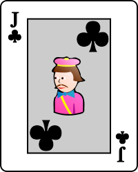 Image:Playing card club J.svg