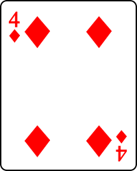 Image:Playing card diamond 4.svg