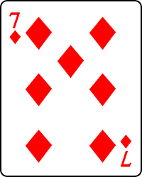 Image:Playing card diamond 7.svg