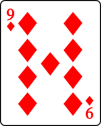 Image:Playing card diamond 9.svg