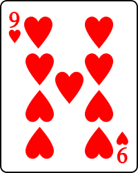 Image:Playing card heart 9.svg