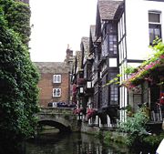 Huguenot weavers' houses near the High Street