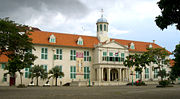 The former Stadhuis of Batavia, the seat of Governor General of VOC. The building now serves as Jakarta Historical Museum, Jakarta Old Town area.