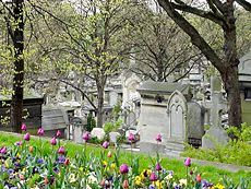 Père Lachaise cemetery.