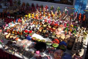 Wooden toys of Channapatna, a town in India famous for its toys.