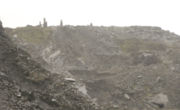 The remains of Diphwys Casson mill above the Maenofferen pit