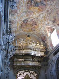 Illustration 16: The nun's choir in the Church of San Benedetto, Catania.