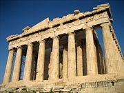 The Parthenon west façade