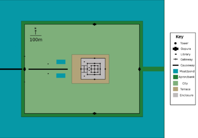 A plan of Angkor Wat