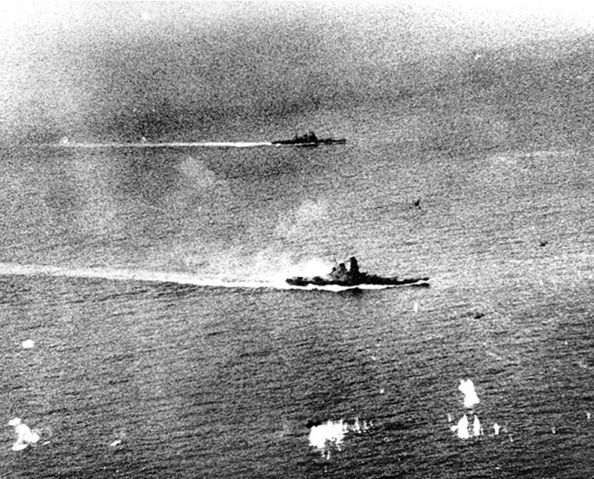 Image:Yamato off Samar.jpg