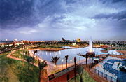 A recreation park in Riyadh