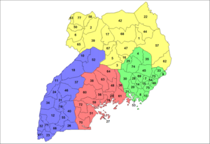 Districts of Uganda