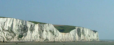 The white cliffs of Dover