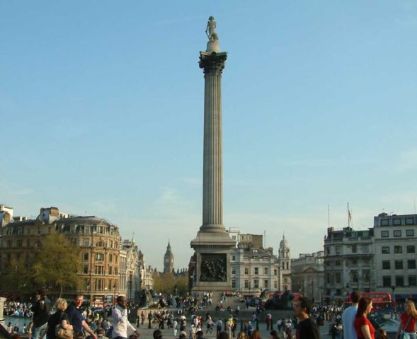 Image:Nelson's Column Looking Towards Westminster - Trafalgar Square - London - 240404.jpg