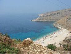 Coastline in southern Albania.