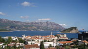 Budva is the main tourist spot