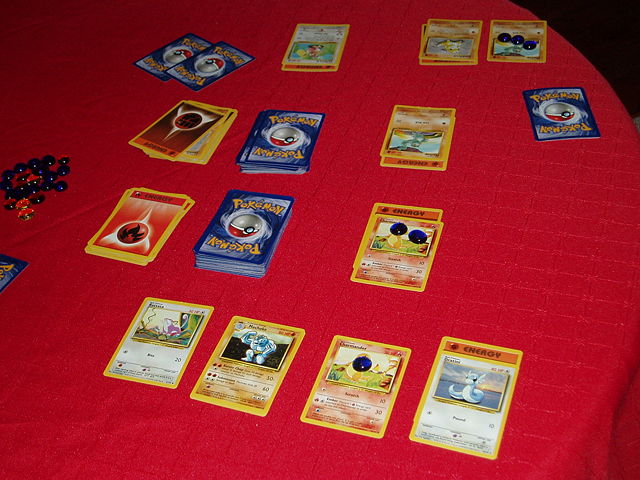 Image:Pokemon card game in progress.jpg