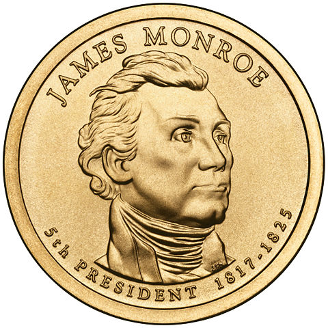 Image:James Monroe Presidential $1 Coin obverse.jpg