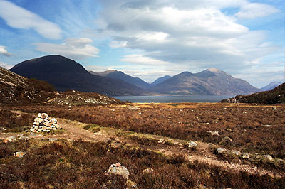 The Torridons from the Shieldaig Peninsula