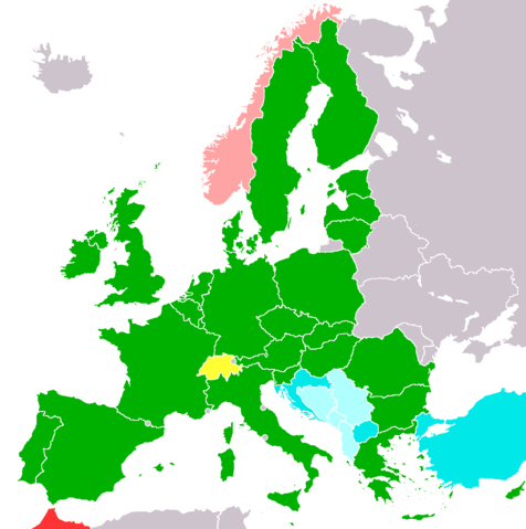Image:European Union member states with applications.png
