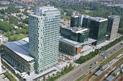 The World Trade Center Amsterdam is located in the financial district Zuidas.