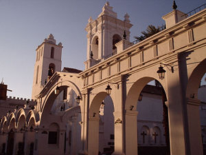 Sucre, the constitutional capital of Bolivia