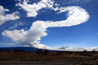 Clouds over Mauna Loa