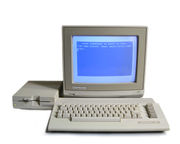 Commodore 64C system with 1541-II floppy drive and 1084S displaying an S-video PAL image