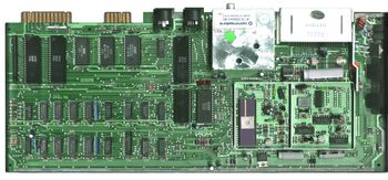 An early C64 motherboard (Rev A PAL 1982).