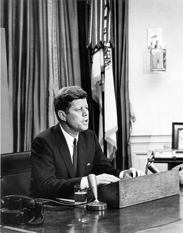 Image:President Kennedy addresses nation on Civil Rights, 11 June 1963.jpg