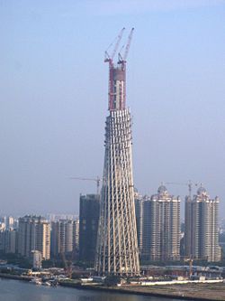 Guangzhou TV & Sightseeing Tower, 2007
