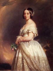 A young Queen Victoria passed hemophilia on to many of her descendants.