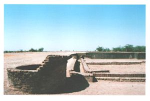 An ancient well, and the city drainage canals.