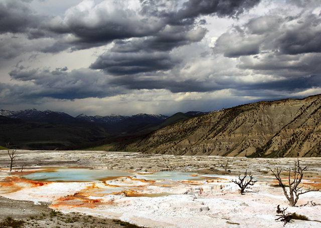 Image:Upper Terraces of Mammoth Hot Springs.jpg