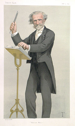 Giuseppe Verdi in Vanity Fair (1879)