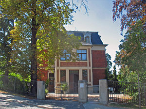 The Nietzsche Archiv in Weimar, Germany, which holds many of Nietzsche's papers.